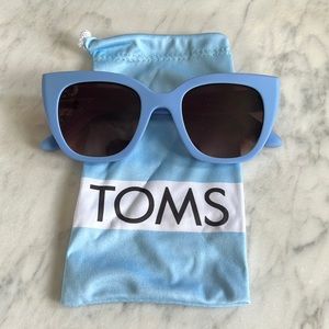 TOMS Sydney matte blue sunglasses. Brand New.